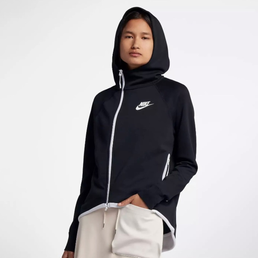 Nike fleece hoodie black XS